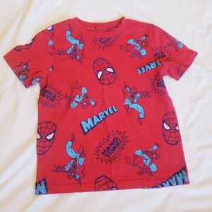 Boys Size 5 Marvel Red Spider-Man Graphic T-Shirt